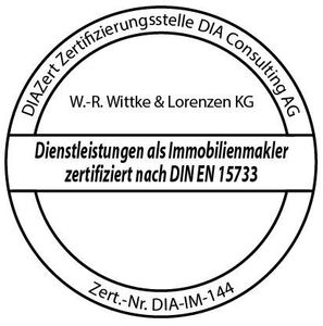 Wir sind zertifiziert nach DIN EN 15733